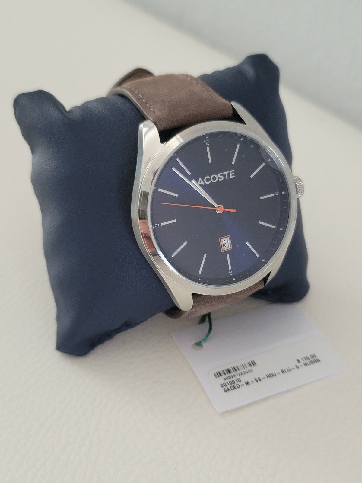Купить Наручные часы Lacoste 2010910 San Diego 44MM Mens Brown Leather Watch, цена 14 189 руб — (224194463978)